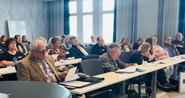 En del av deltagarna från årsmötet 2022